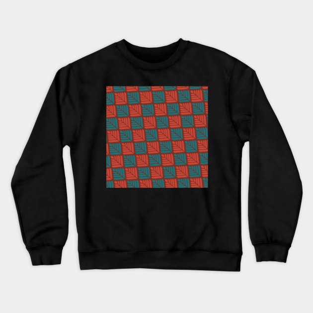 LEAVES PATTERN (1) Crewneck Sweatshirt by IOANNISSKEVAS